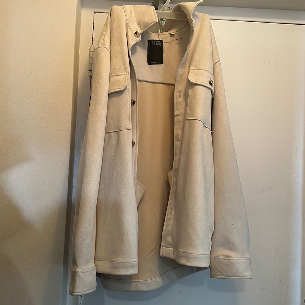 Beautiful Vegan Suede Jacket
